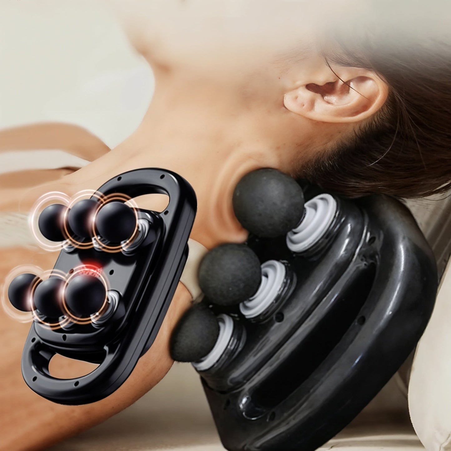 6-Head Deep Tissue Massager | Loosen Tight Muscles & Boost Recovery