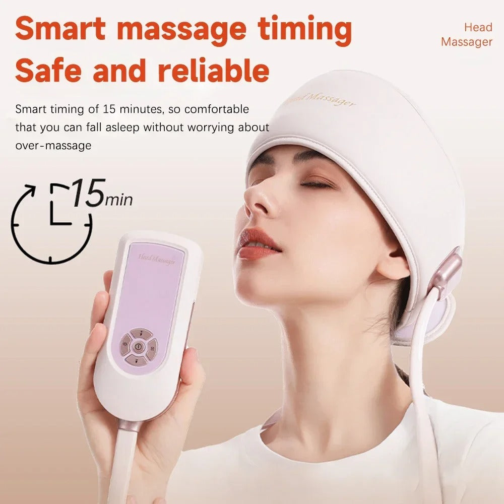 Electric Head Massager with Heat Air Pressure