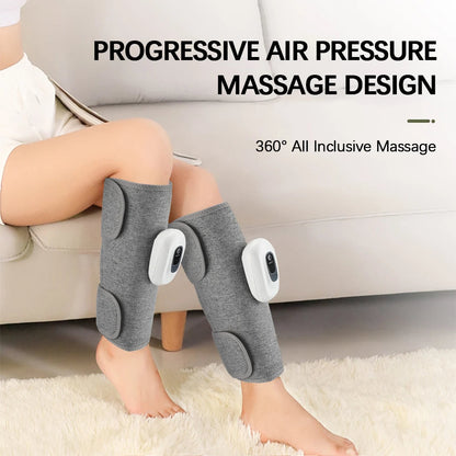 360° Air Pressure Calf Massager | Relieve Fatigue, Boost Blood Flow & Relax Muscles