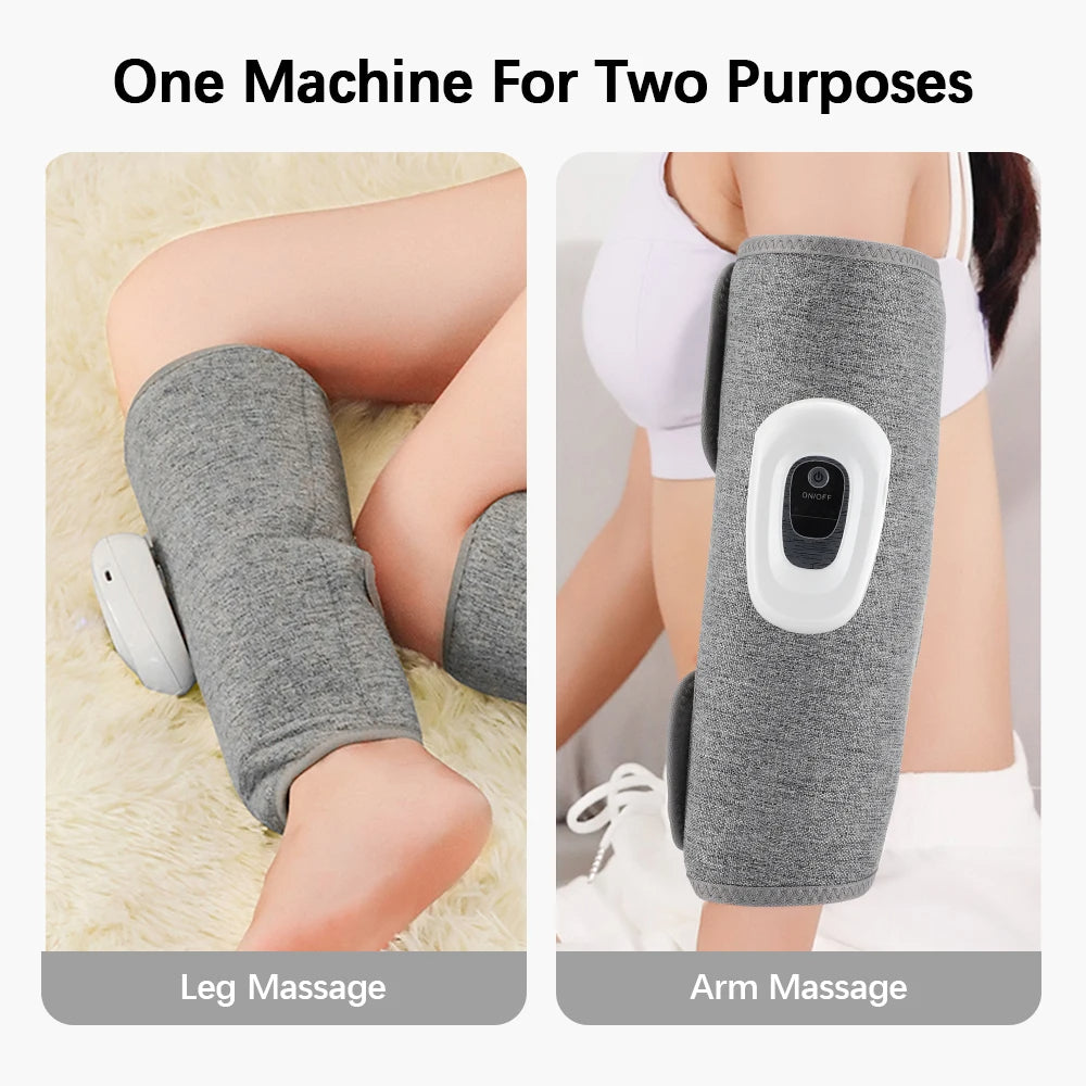 360° Air Pressure Calf Massager | Relieve Fatigue, Boost Blood Flow & Relax Muscles