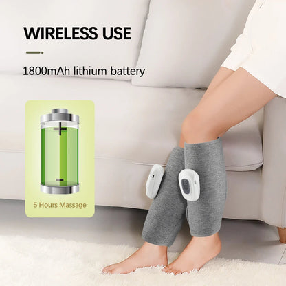 360° Air Pressure Calf Massager | Relieve Fatigue, Boost Blood Flow & Relax Muscles