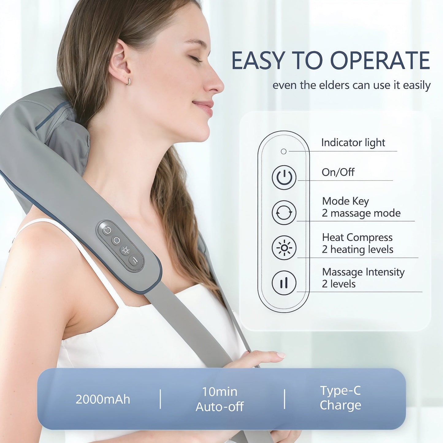 Neck & Shoulder Massager by Ruman Traders | Relax Neck, Shoulder & Back Muscles