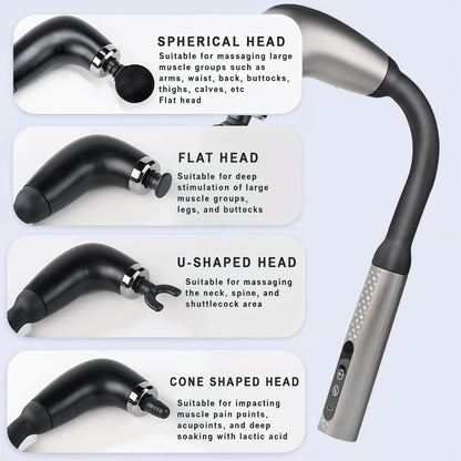 Portable Massage Gun | Relieve Deep Tissue Pain & Muscle Stress