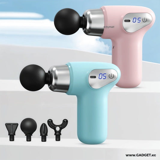 Muscle Massager Gun for Pain Relief, 4 Massage Head