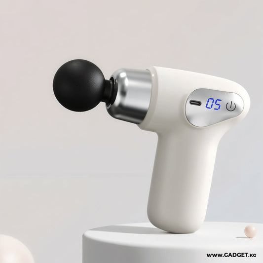 Muscle Massager Gun for Pain Relief, 4 Massage Head